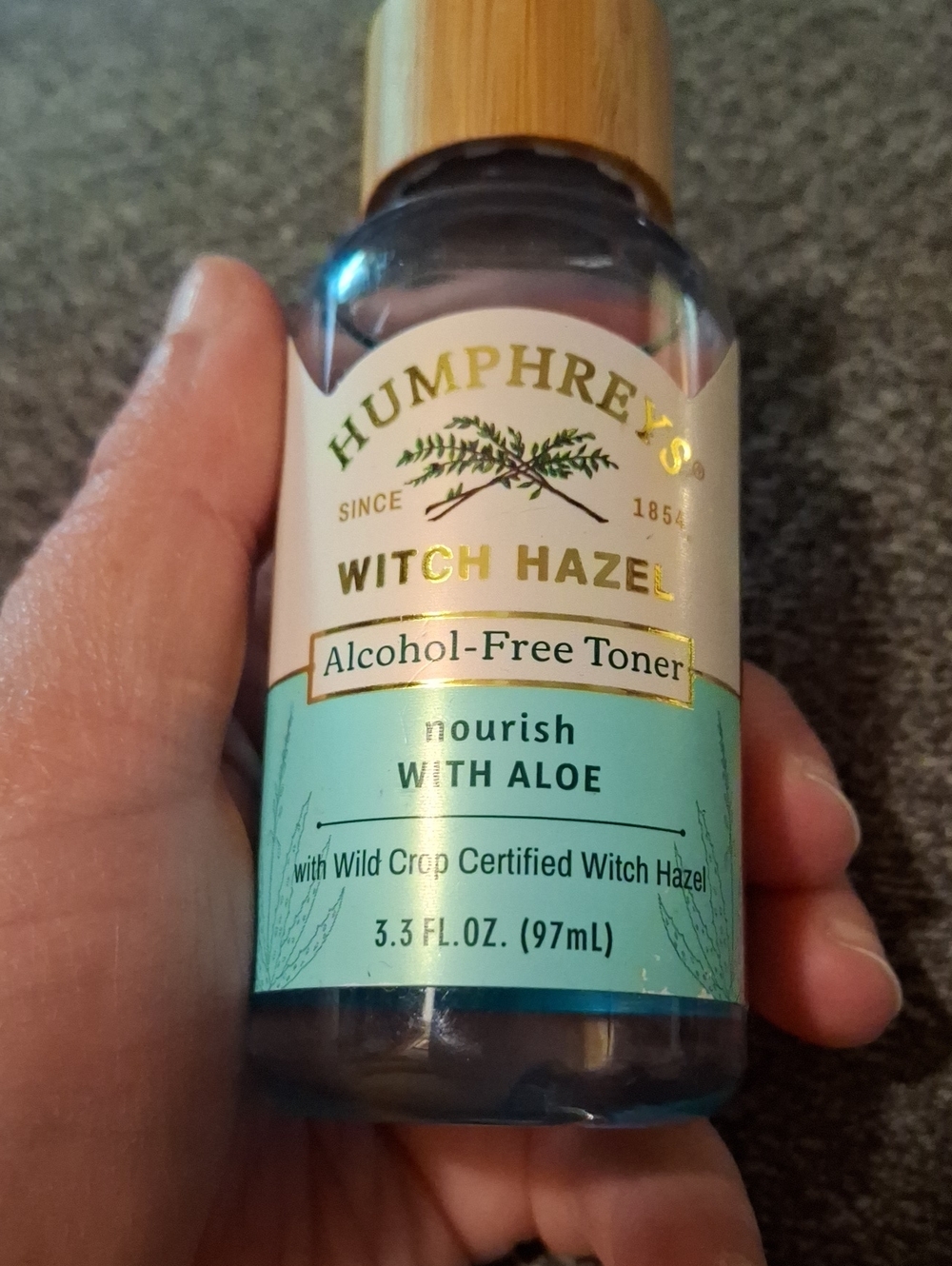 Alcohol-Free Witch Hazel Toner with Aloe 3.3 Fl Oz